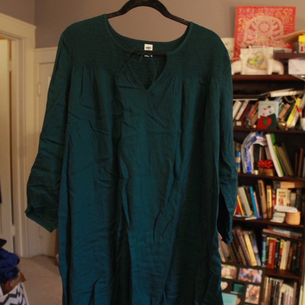 Emerald Old Navy Tunic Dress